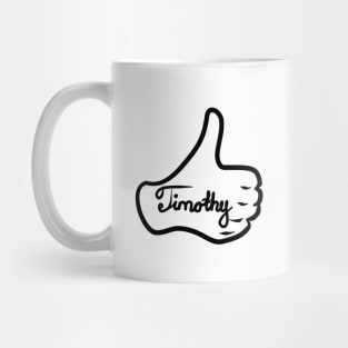 Men name Timothy Mug